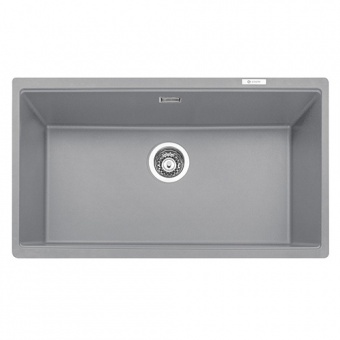 CAPLE - Lee760PG Undermount Geotech Granite Sink Pebble Grey