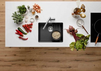 BLANCO - ETAGON 500-U Anthracite Silgranit Undermount Sink