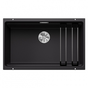 BLANCO - ETAGON 700-U Black Silgranit Undermount Sink