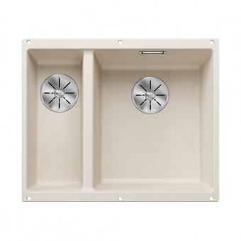 BLANCO - SUBLINE 340-160-U RH Soft White Silgranit Undermount Sink