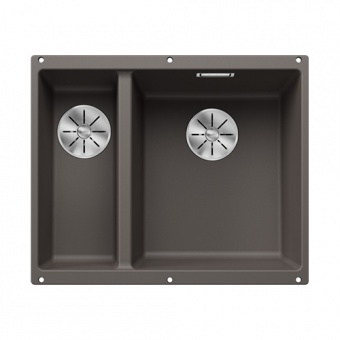 BLANCO - SUBLINE 340-160-U RH Volcano Grey Silgranit Undermount Sink