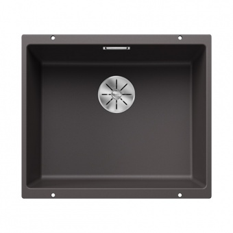 BLANCO - SUBLINE 500-U Rock Grey Silgranit Undermount Sink