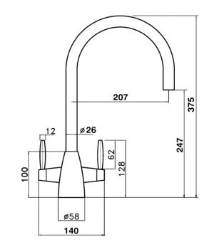 Noyeks - Kitchen Taps - Black Taps