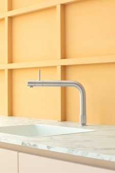 QUOOKER - PRO3 Front 3FRONTRVS Tap Stainless Steel