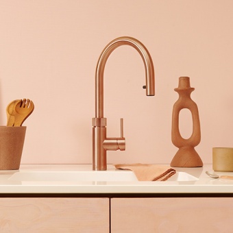 QUOOKER - PRO3 Flex 3XRCO Tap Rose Gold