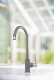 CAPLE - ASPEN Single Lever Tap Pebble Grey