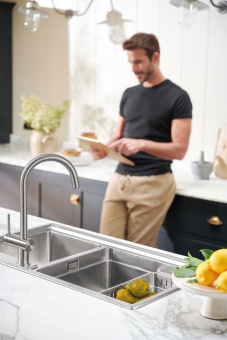 CAPLE - TAYO Single Lever Tap Solid Stainless Steel