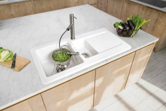 CAPLE - Atlanta Pull-out Kitchen Tap Stainless Steel