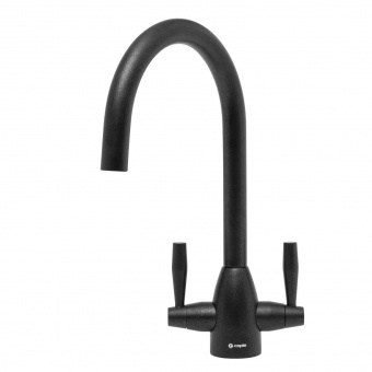 CAPLE - Avel Dual Lever Kitchen Tap Black