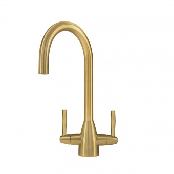 CAPLE - Avel Dual Lever Kitchen Tap Gold