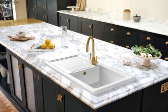 CAPLE - Avel Dual Lever Kitchen Tap Gold