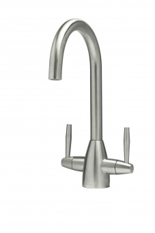 CAPLE - Avel Dual Lever Kitchen Tap Stainless Steel
