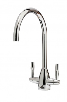 CAPLE - Avel Dual Lever Kitchen Tap Polished Chrome