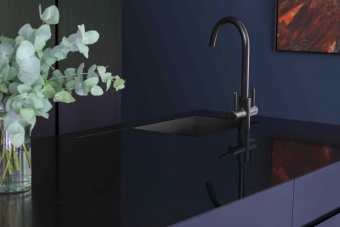CAPLE - Lamar Dual Lever Kitchen Tap Antique Blackened Copper
