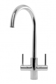 CAPLE - Lamar Dual Lever Kitchen Tap Antique Polished Chrome