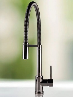 CAPLE - Navitis Pull-out Kitchen Tap Black Chrome