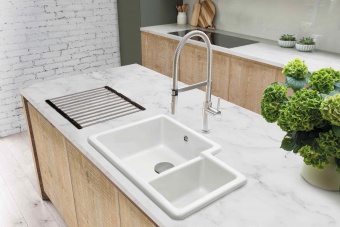 CAPLE - Navitis Pull-out Kitchen Tap Stainless Steel