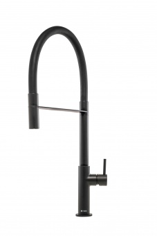 CAPLE - Preto Pull-out Kitchen Tap Black