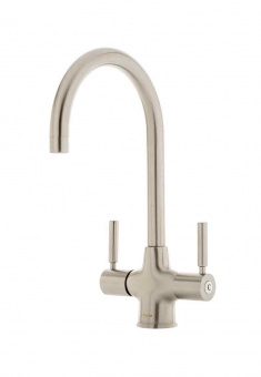 CAPLE - Washington Dual Lever Kitchen Tap Brushed Nickel