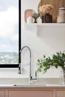CAPLE - Rawling Pull-out Kitchen Tap Polished Chrome