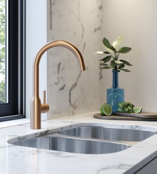 EIRLINE - Eli Single Lever Kitchen Tap Copper