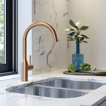 EIRLINE - Eli Single Lever Kitchen Tap Copper