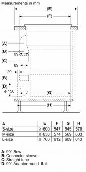 NEFF - N70 Induction Hob with Integrated Ventilation System V57THQ4L0