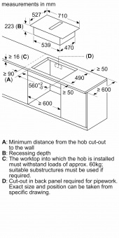 NEFF - N70 Induction Hob with Integrated Ventilation System V57THQ4L0