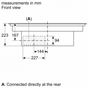 NEFF - N90 Induction Hob with Integrated Ventilation System V68AUX4C0