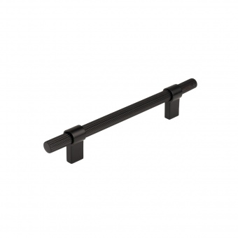 Matt Black Fluted Bar Handle 225mm