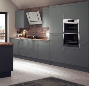 BERKELEY - Embossed Super Matt PVC Collection - Dust Grey