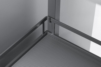 Deluxe Pull Down Basket Chrome 600MM