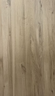 SOLID OAK EDGEGLUED PANEL - Full Length Stave Sanded Unfinshed 2440x600MM