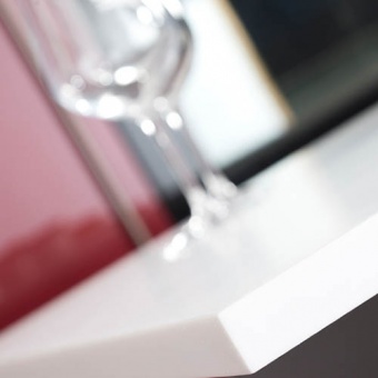 MINERVA SOLID SURFACE - Sparkling White - Noyeks Newmans