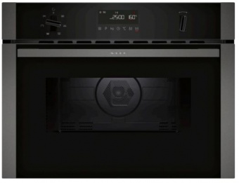 NEFF - Built-in Oven B3ACE4HG0B & Built-in Microwave Oven C1AMG84G0B Graphite-Grey Pack
