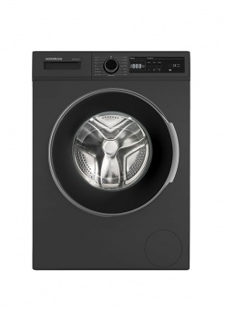 NORDMENDE - 8kg Washing Machine 1400 Spin Dark Inox