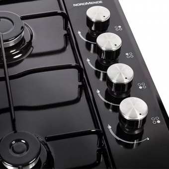 NORDMENDE - 60cm Gas Hob HGE603BL