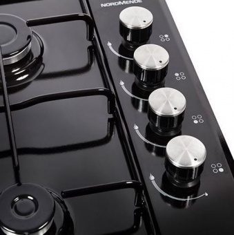 NORDMENDE - Gas Hob Enamel Pan Supports 60CM