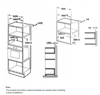 NORDMENDE - Built In Microwave NM825BIX