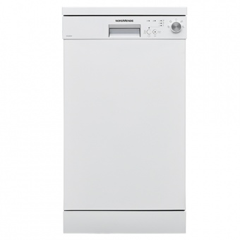 NORDMENDE - F/S 45cm Slimline Dishwasher White