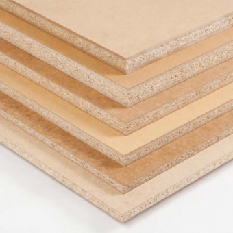 Melamine edged panels