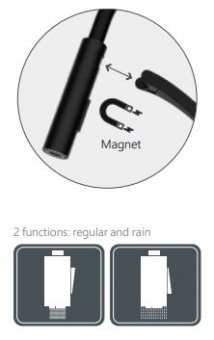 RUBINETA - Ultima-50 White Tap