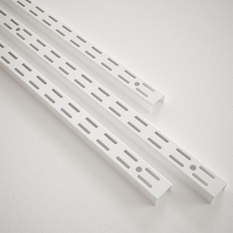 ROTHLEY - Shelving Upright White Twin Slot 720MM