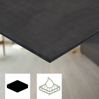 Black MDF Boards - Spanolux - Noyeks Newmans