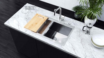 WSC620 - Stainless Steel Kitchen Sink With Accessories