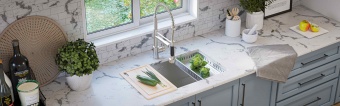 LEO - Undermount Sink Stainless Steel & Chopping Board