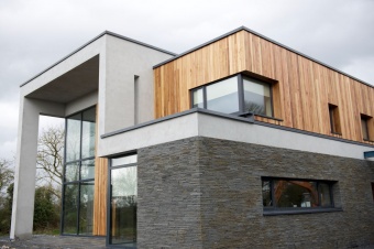 RED CEDAR CLADDING - Tg2v Reversible Architectural Cladding 92x17mm 4.27M