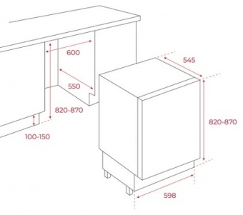 TEKA - Undercounter Integrated Freezer