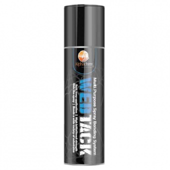 Glue and adhesive aerosol