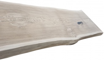 LUMBER OAK LIVE EDGE - Natural Plank 3M x 80mm x 750 - 900mm